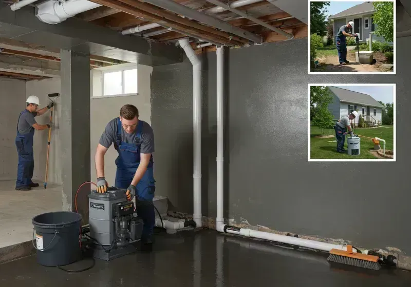 Basement Waterproofing and Flood Prevention process in Newport, ME